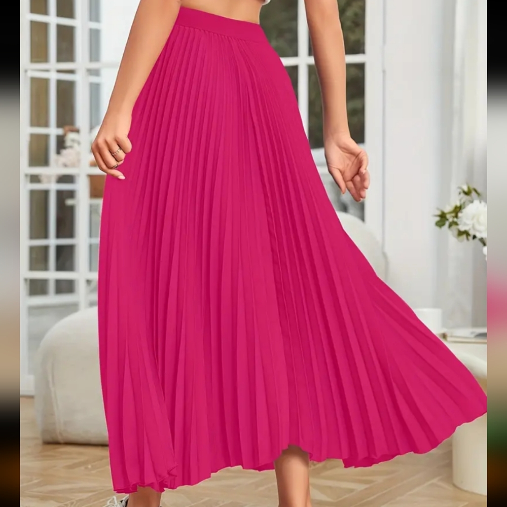 Pleated Maxi Skirt - Picture 3 of 3